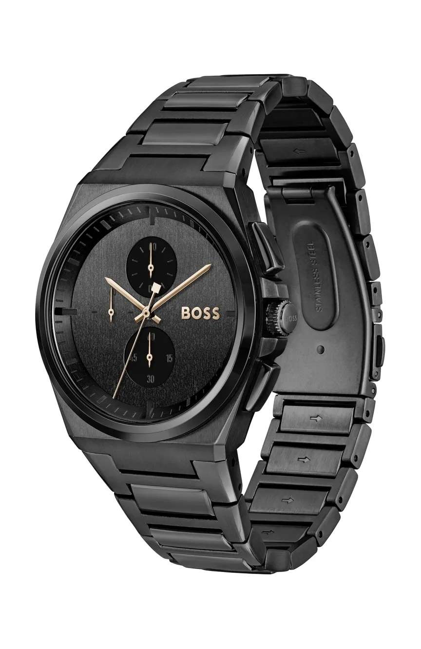 Boss Mens Quartz Stainless Steel Watch - 1514068 - 44mm
