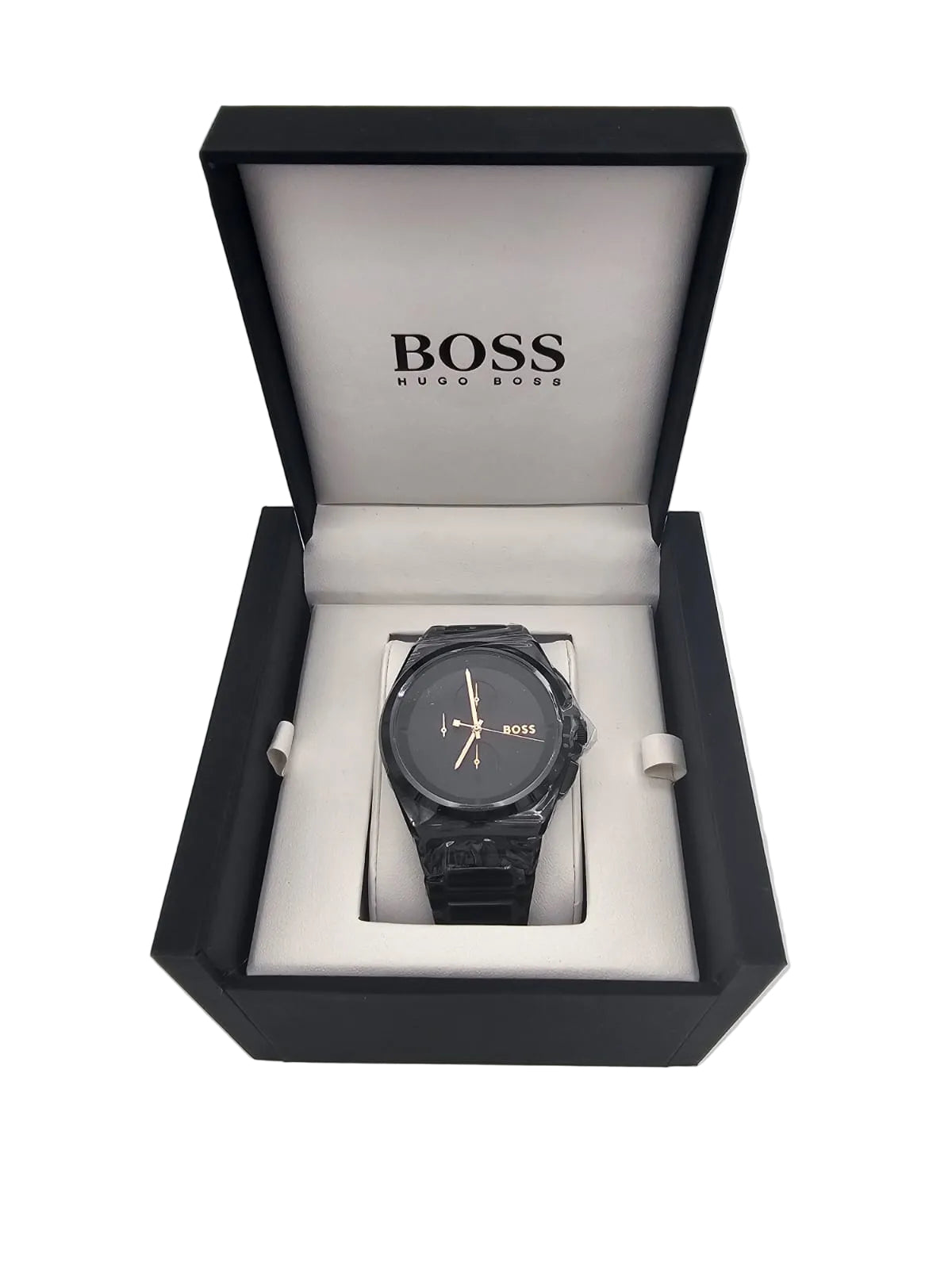 Boss Mens Quartz Stainless Steel Watch - 1514068 - 44mm