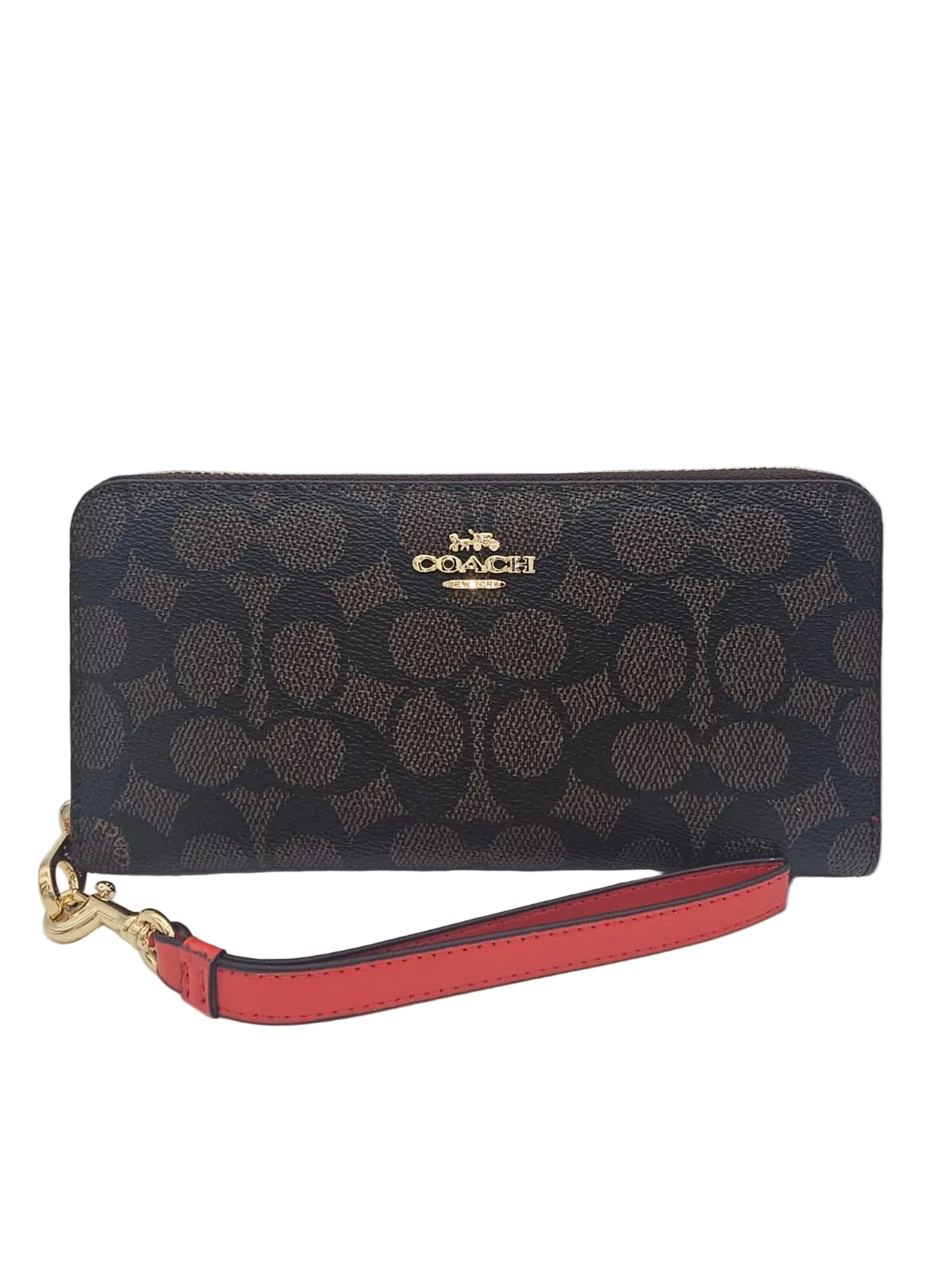 Coach Wallet - Brown/Red