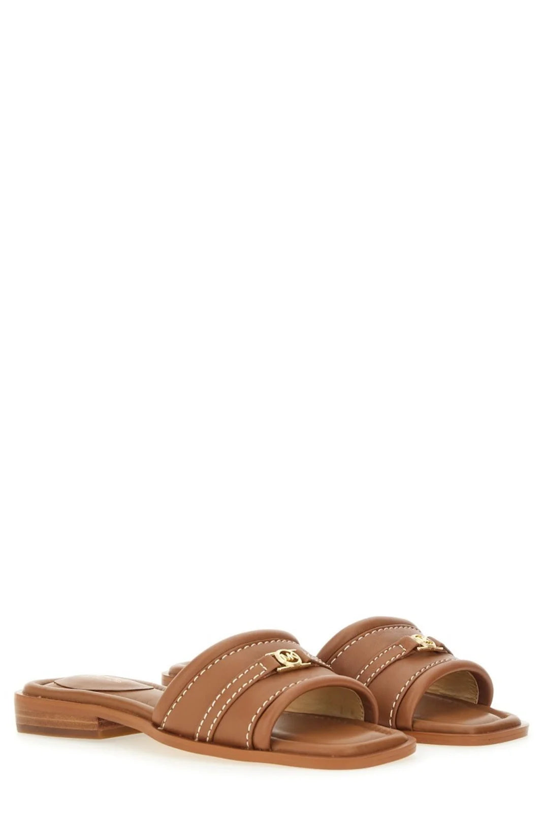 Michael Kors Mandy Slide Sandal Leather