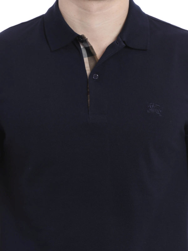 Burberry Hartford Classic Cotton Polo - Navy
