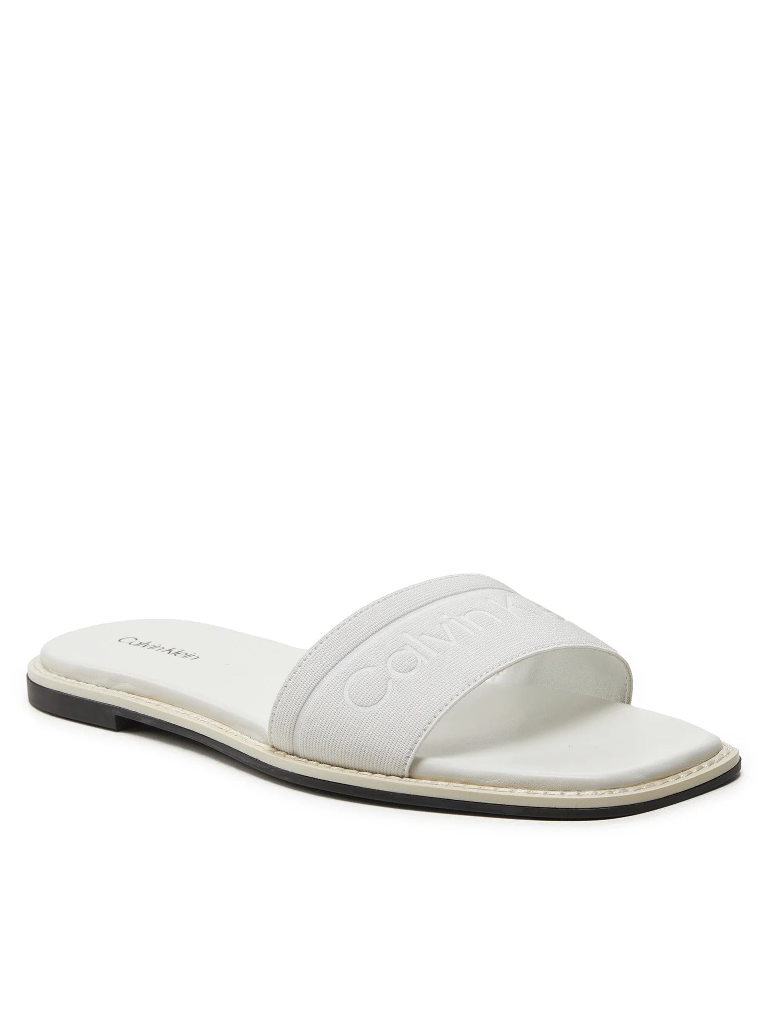 Calvin Klein Flat Slide HE - White