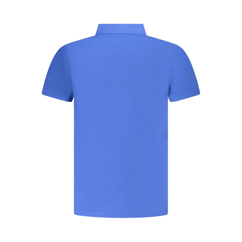 Norway 1963 Short Sleeve Polo Men Blue Logo