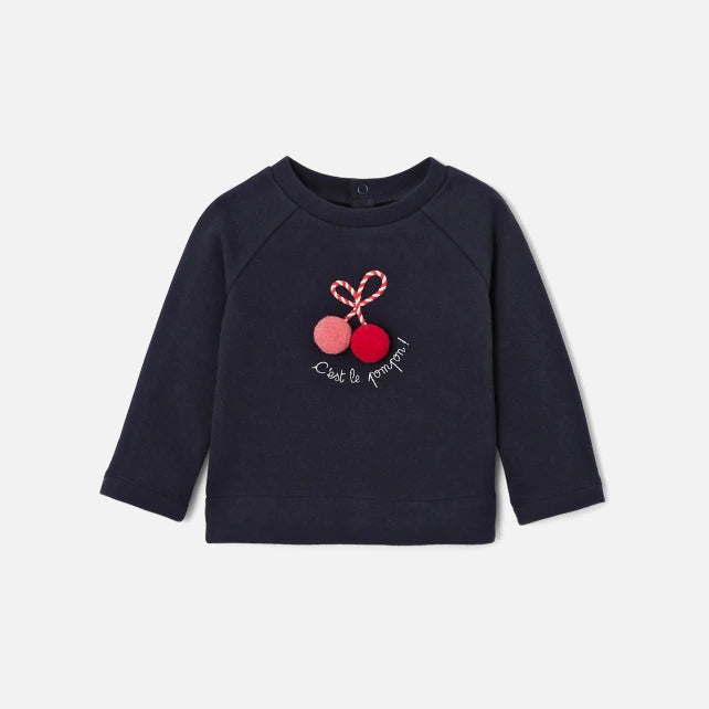 Jacadi Sweat Ferme Alinelle Marine