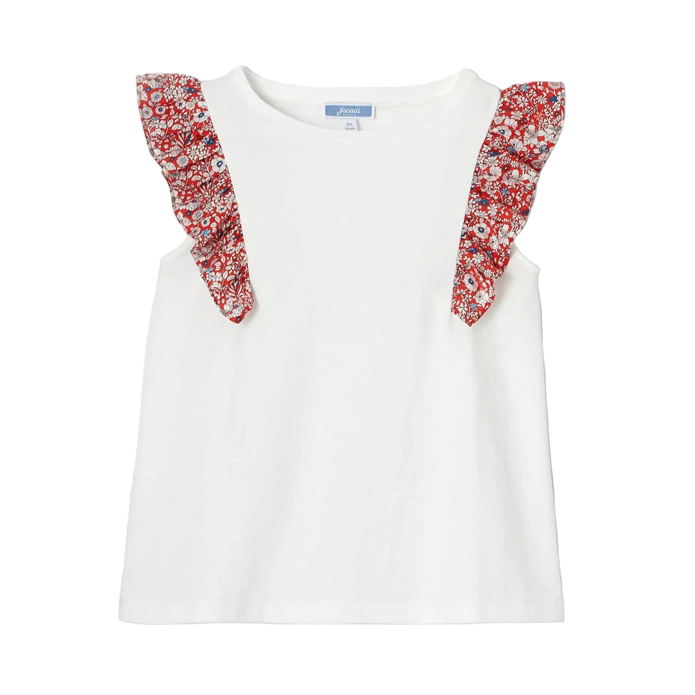Jacadi T-shirt Debardeur Auxane - Blanc/Multico