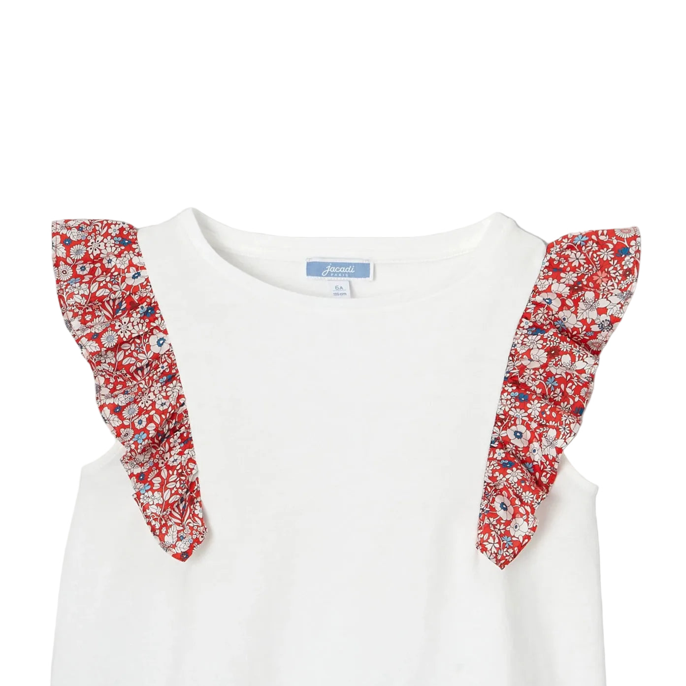 Jacadi T-shirt Debardeur Auxane - Blanc/Multico