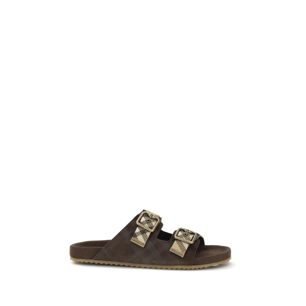 Burberry Brown Polyamide Sandals