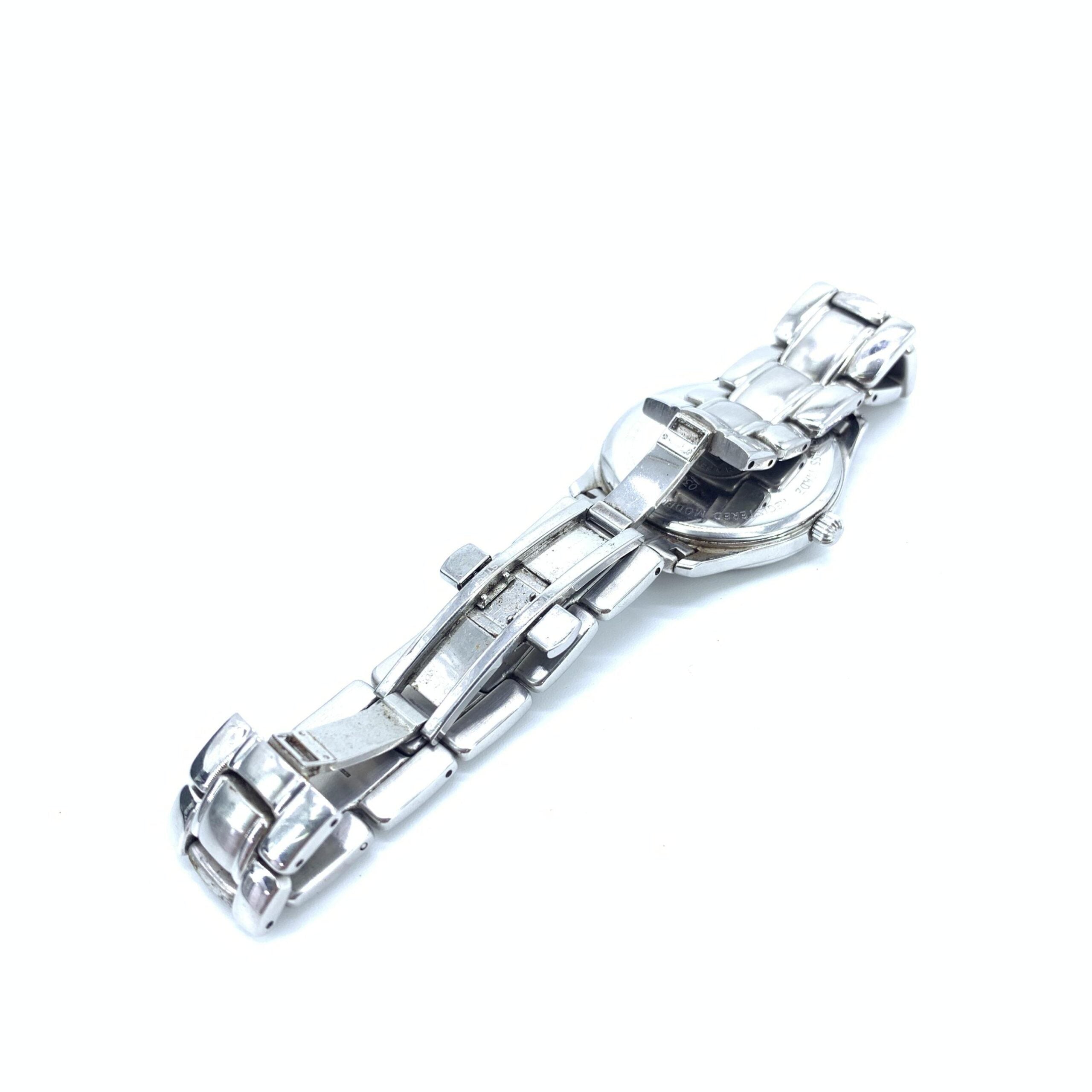 Fendi Pink Champagne Dial Quartz Watch, Stainless Steel