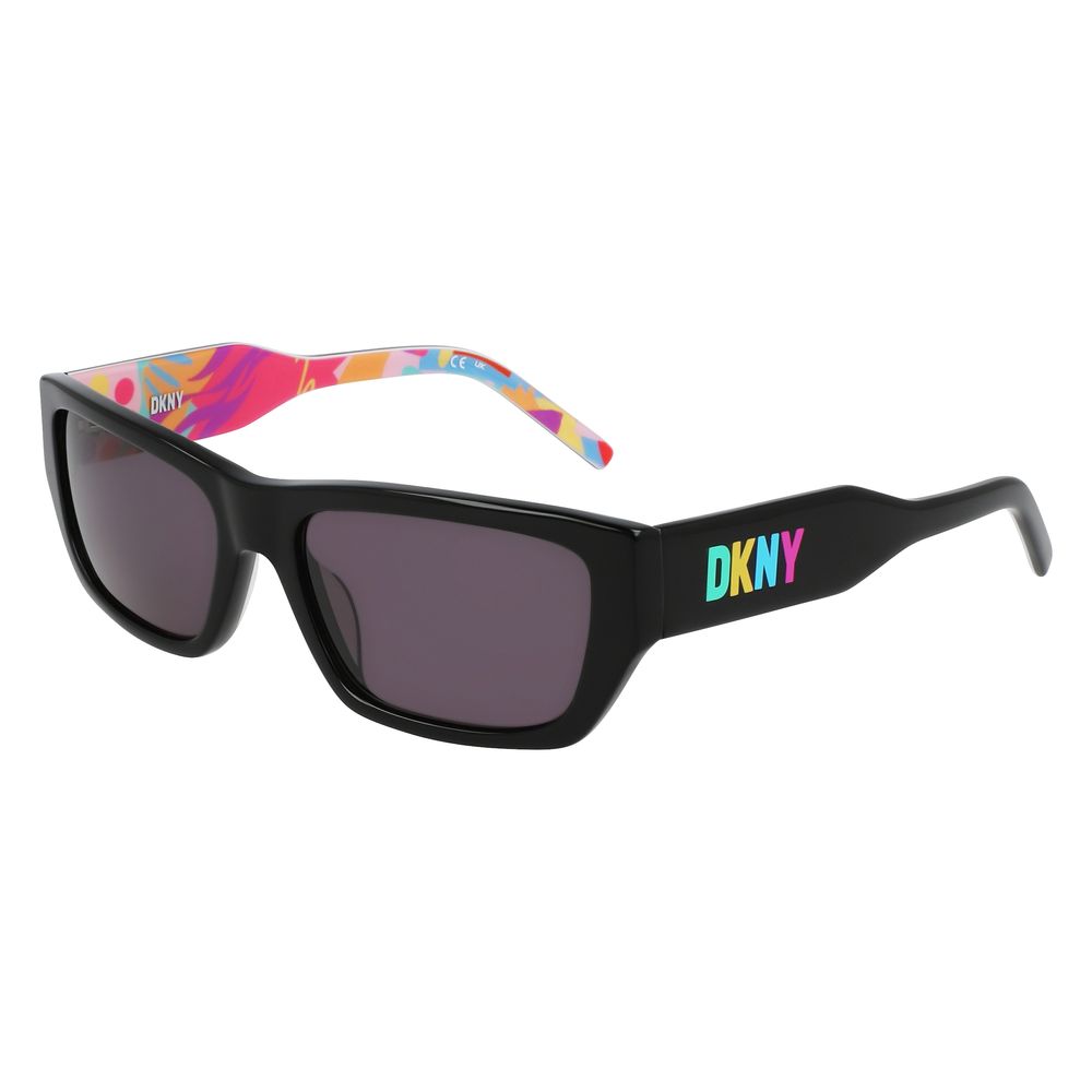 DKNY Black Acetate Sunglasses