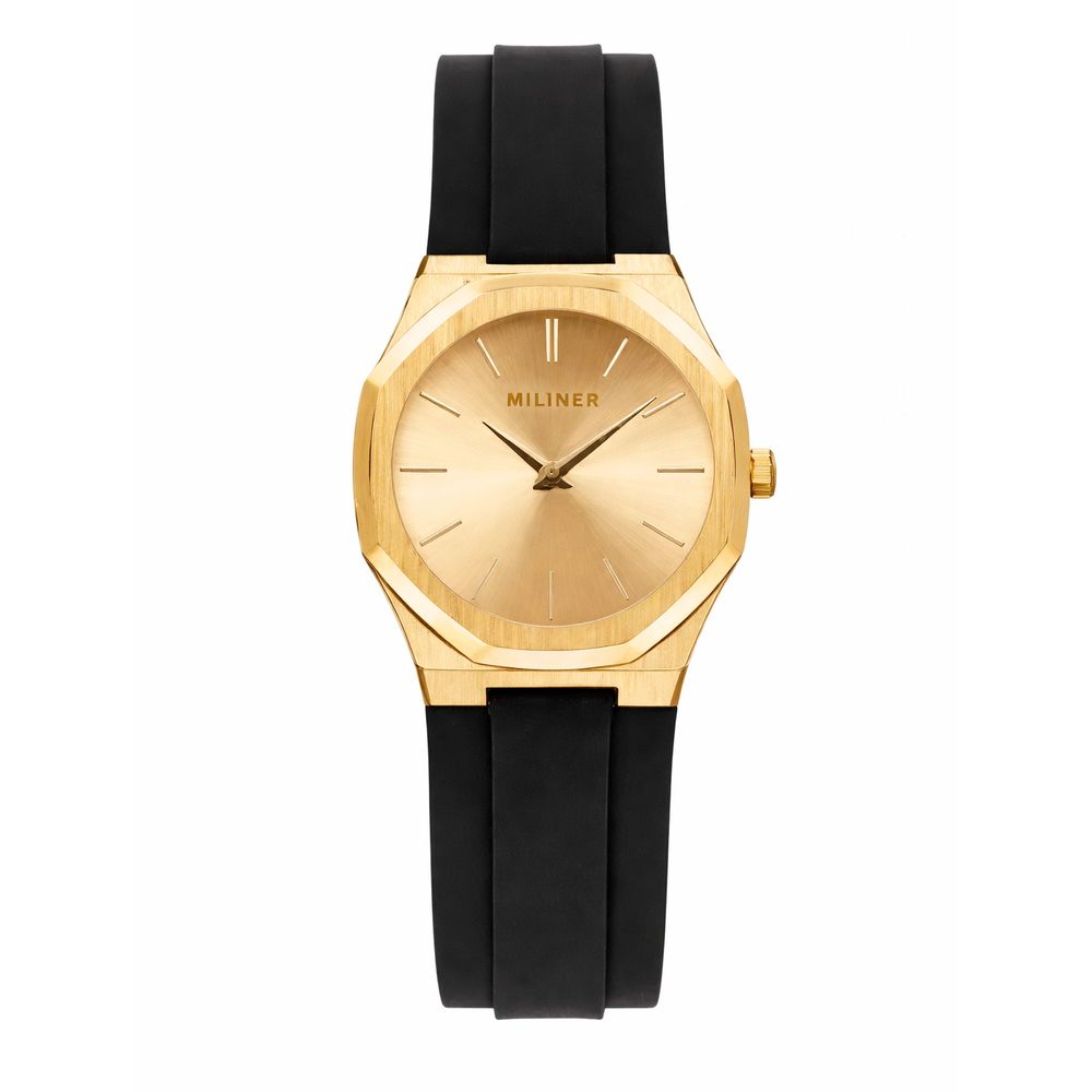 Millner Black Synthetic Sport Watch