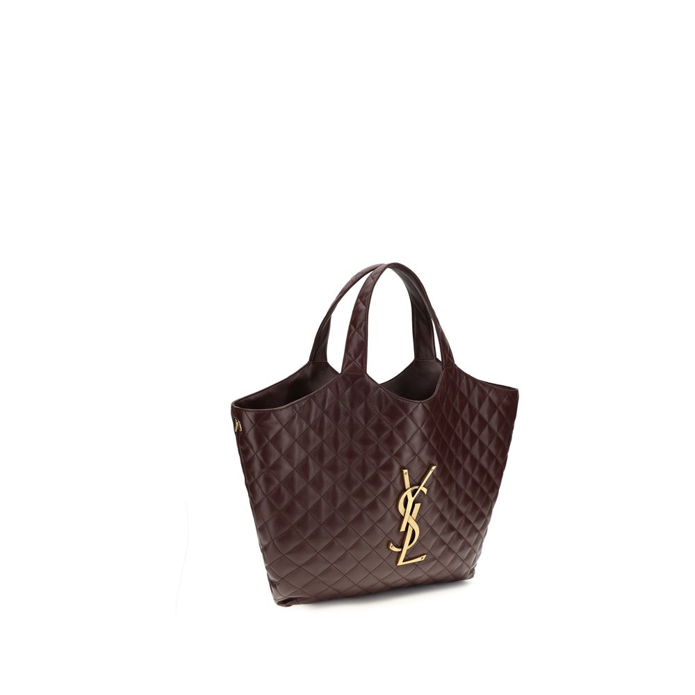 Saint Laurent Bordeaux Lamb Ovis Aries Aries Shoulder Bag