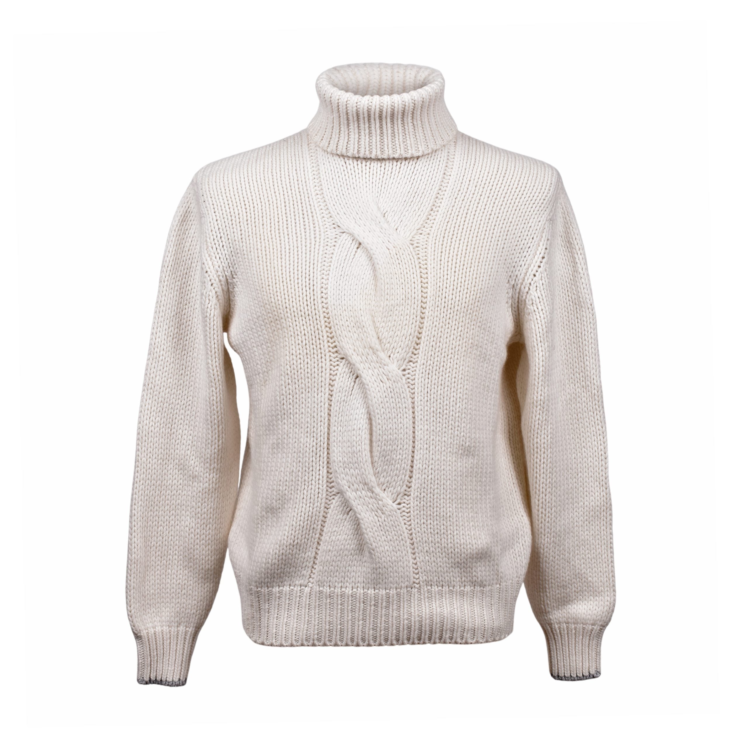 Brunello Cucinelli Beige Cashmere Sweater
