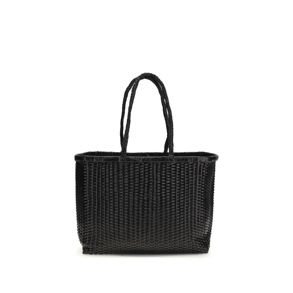 Dragon Diffusion Black Buffalo Leather Shoulder Bag