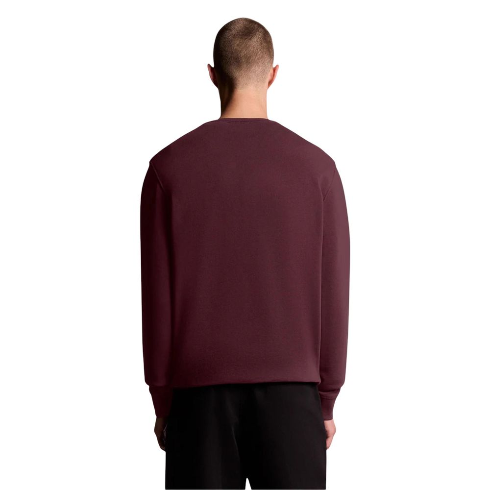 Lyle & Scott Bordeaux Cotton Sweatshirt