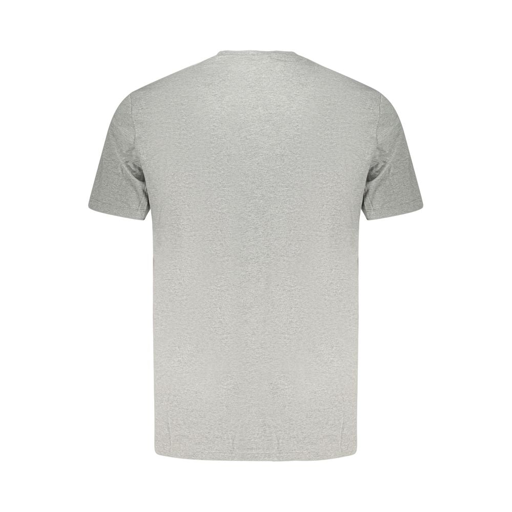 Calvin Klein Grigio Cotton Men T-Shirt