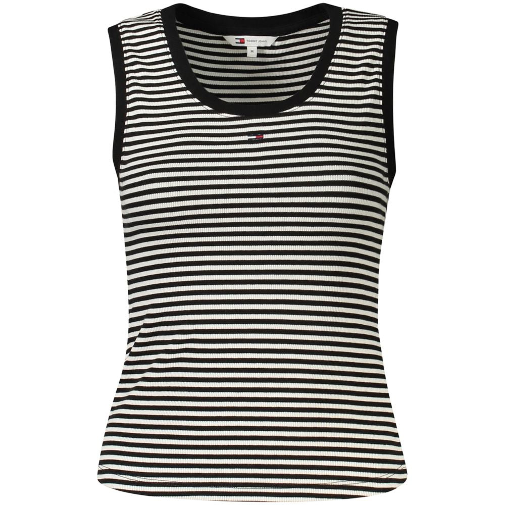 Tommy Hilfiger Black Cotton Women's Tank Top