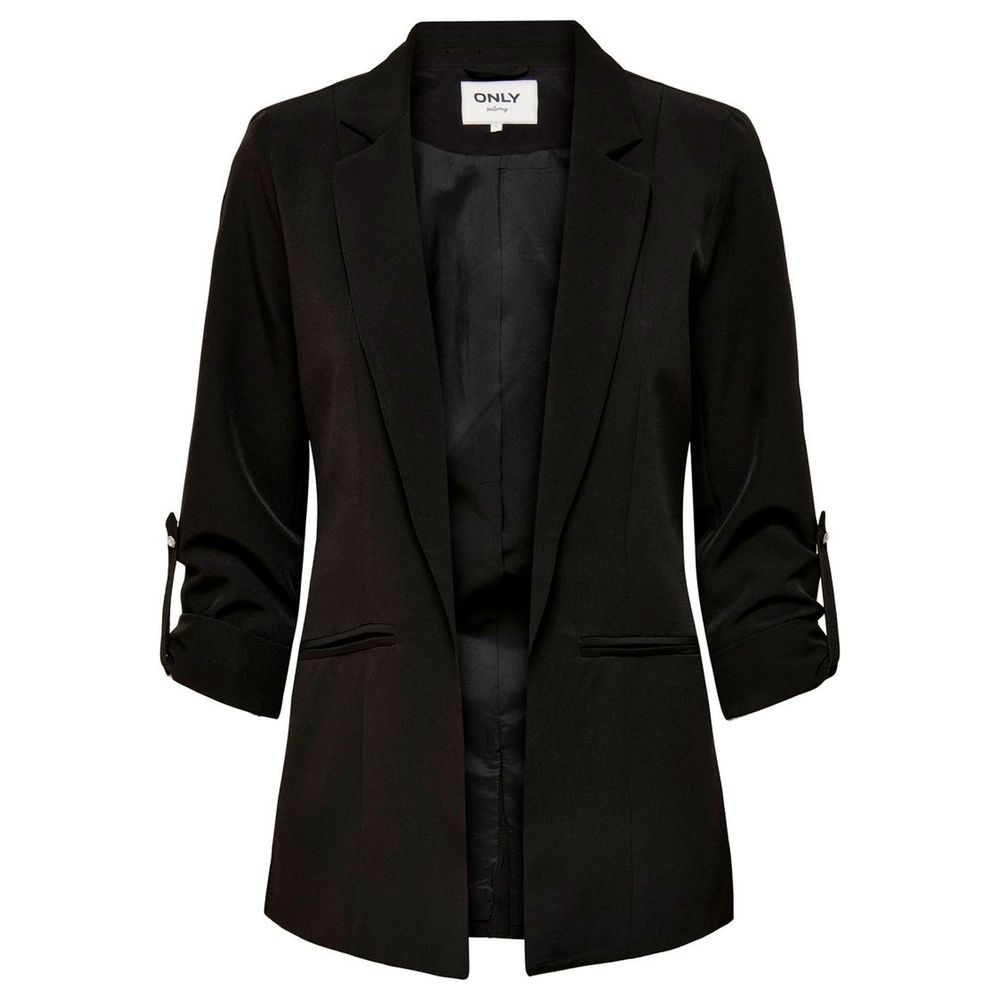 Only Black Polyester Blazer