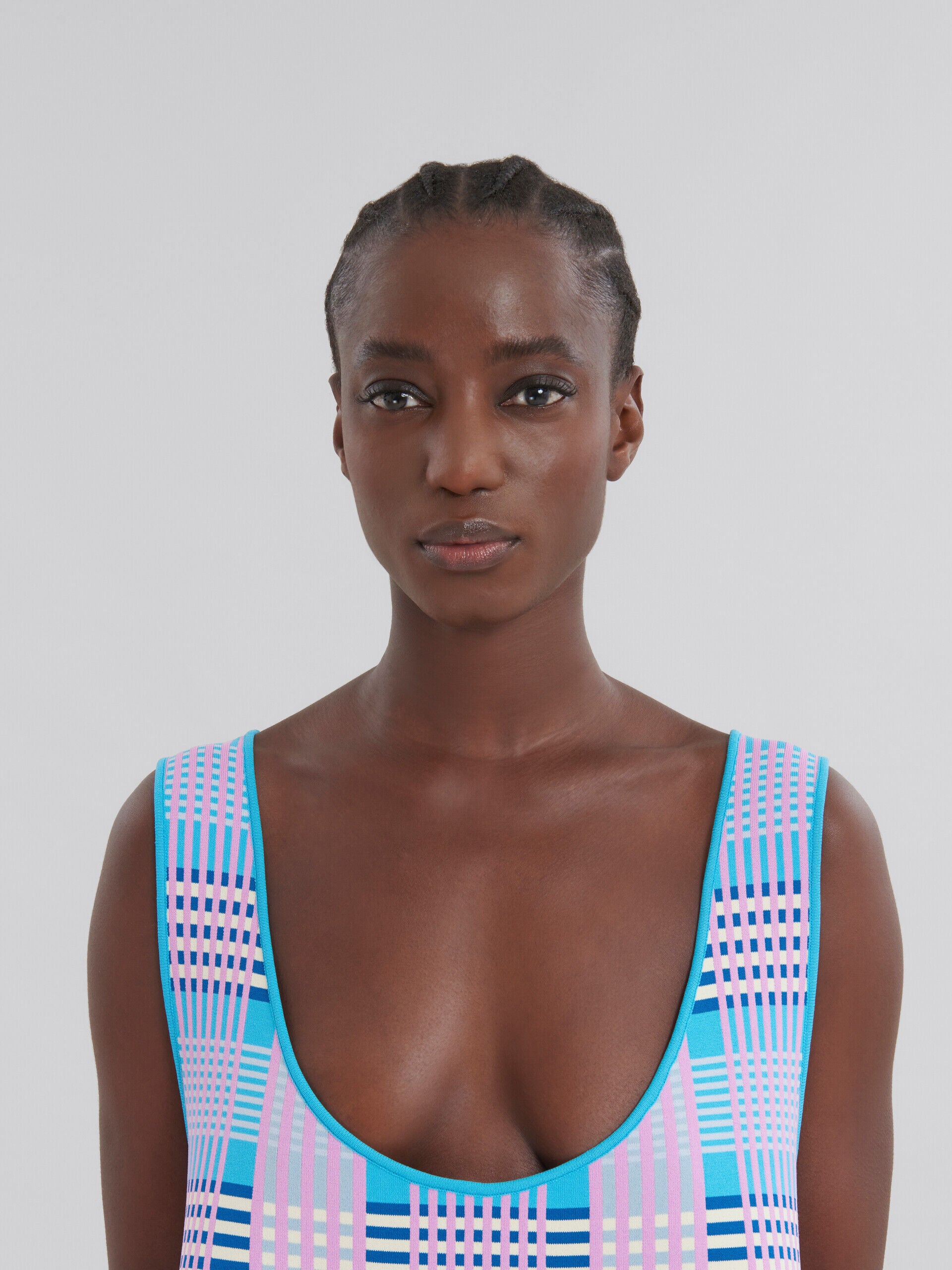 Marni Fuchsia Fibres Casual Dress