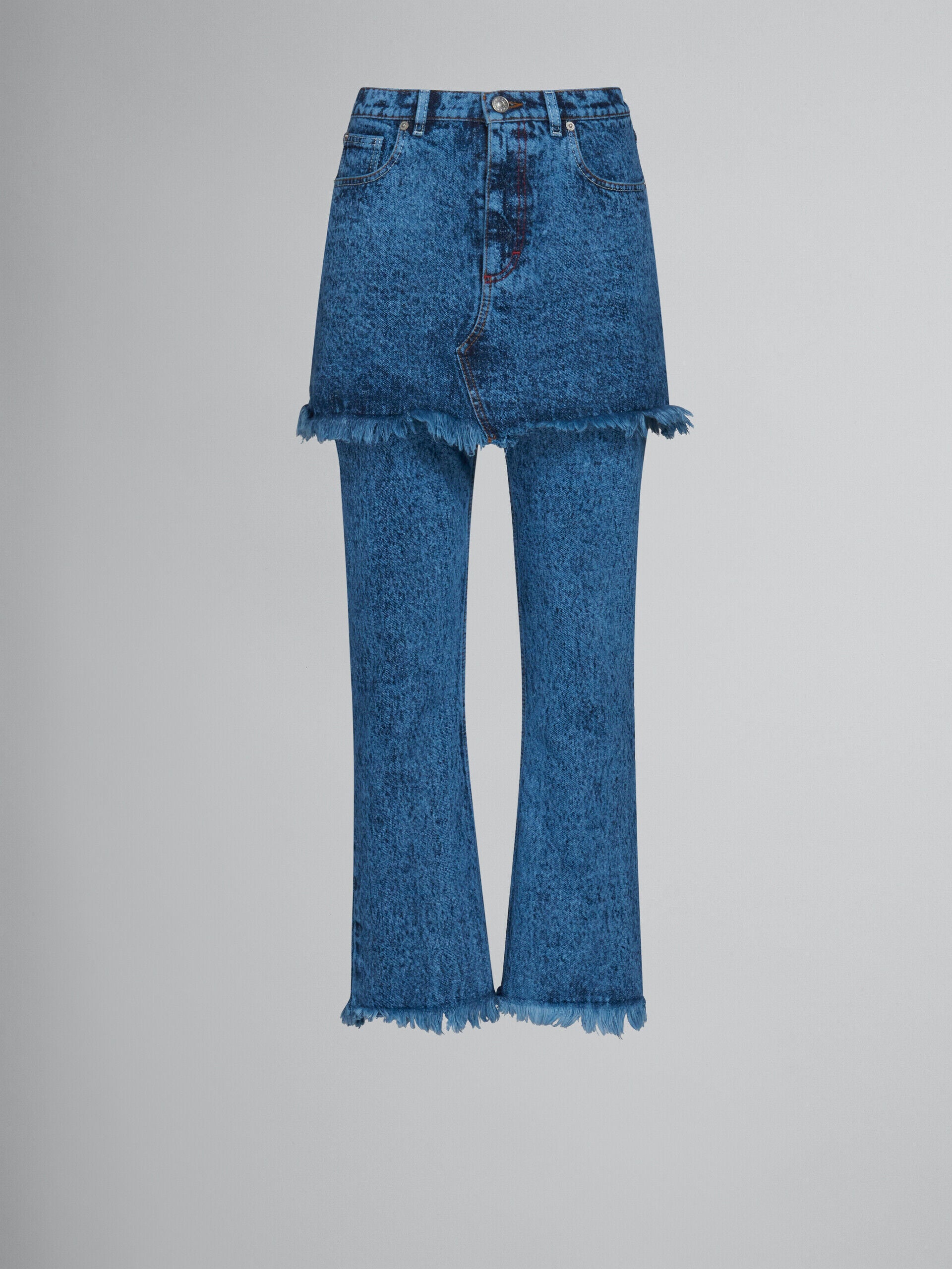 Marni Blue Fibres Straight-Leg Jeans