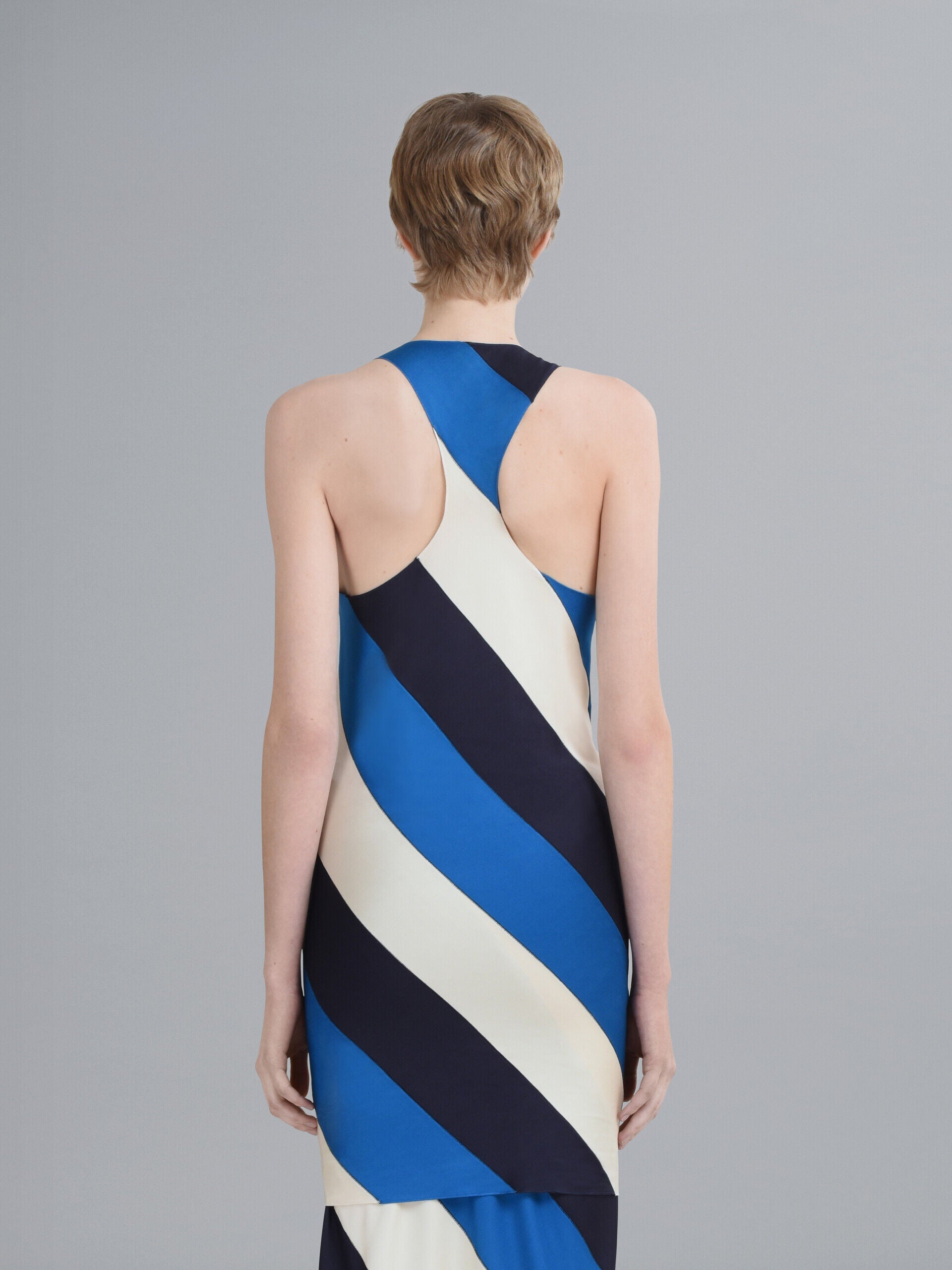 Marni Blue Fibres Casual Dress