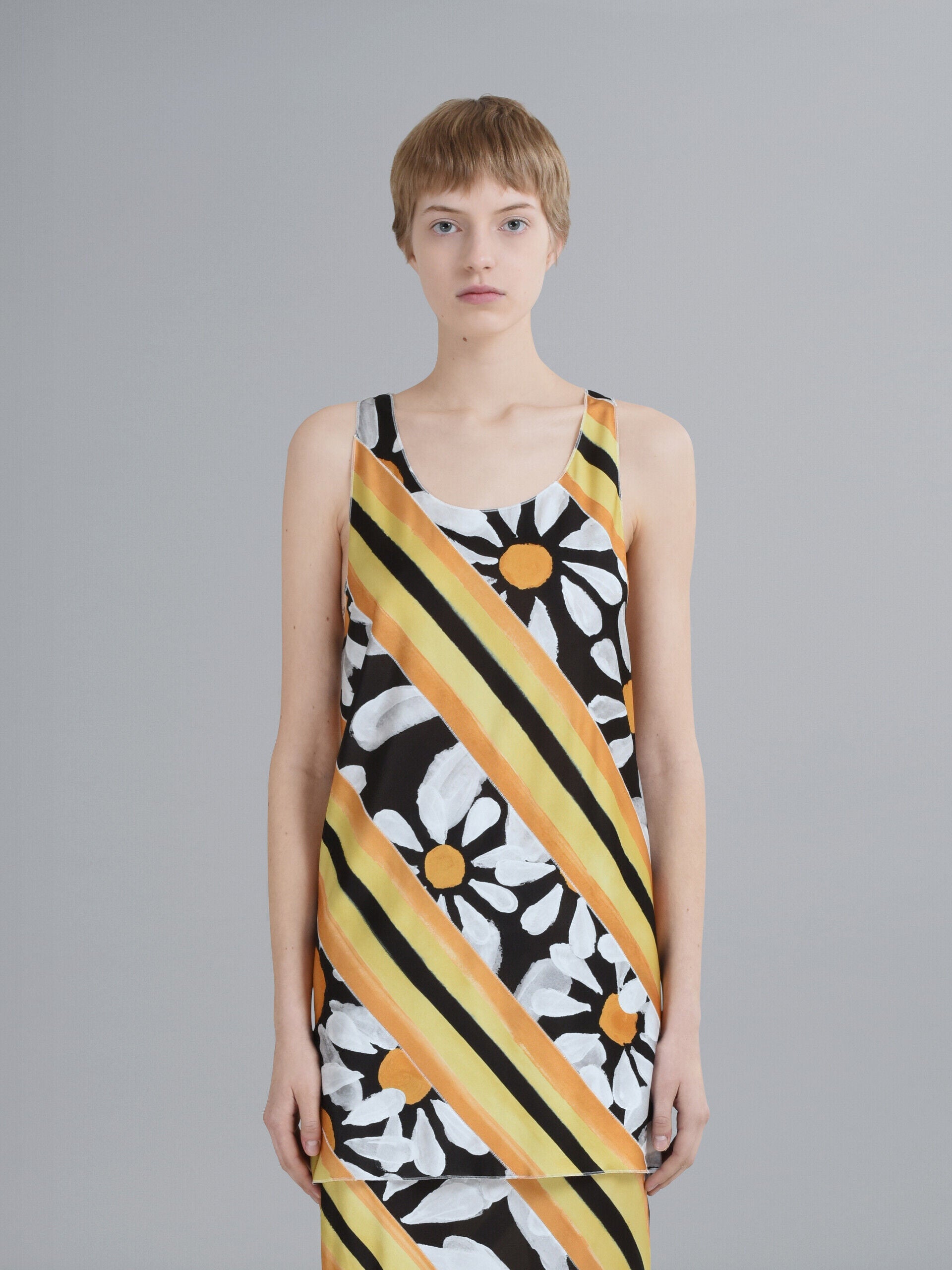 Marni Black Fibres Casual Dress