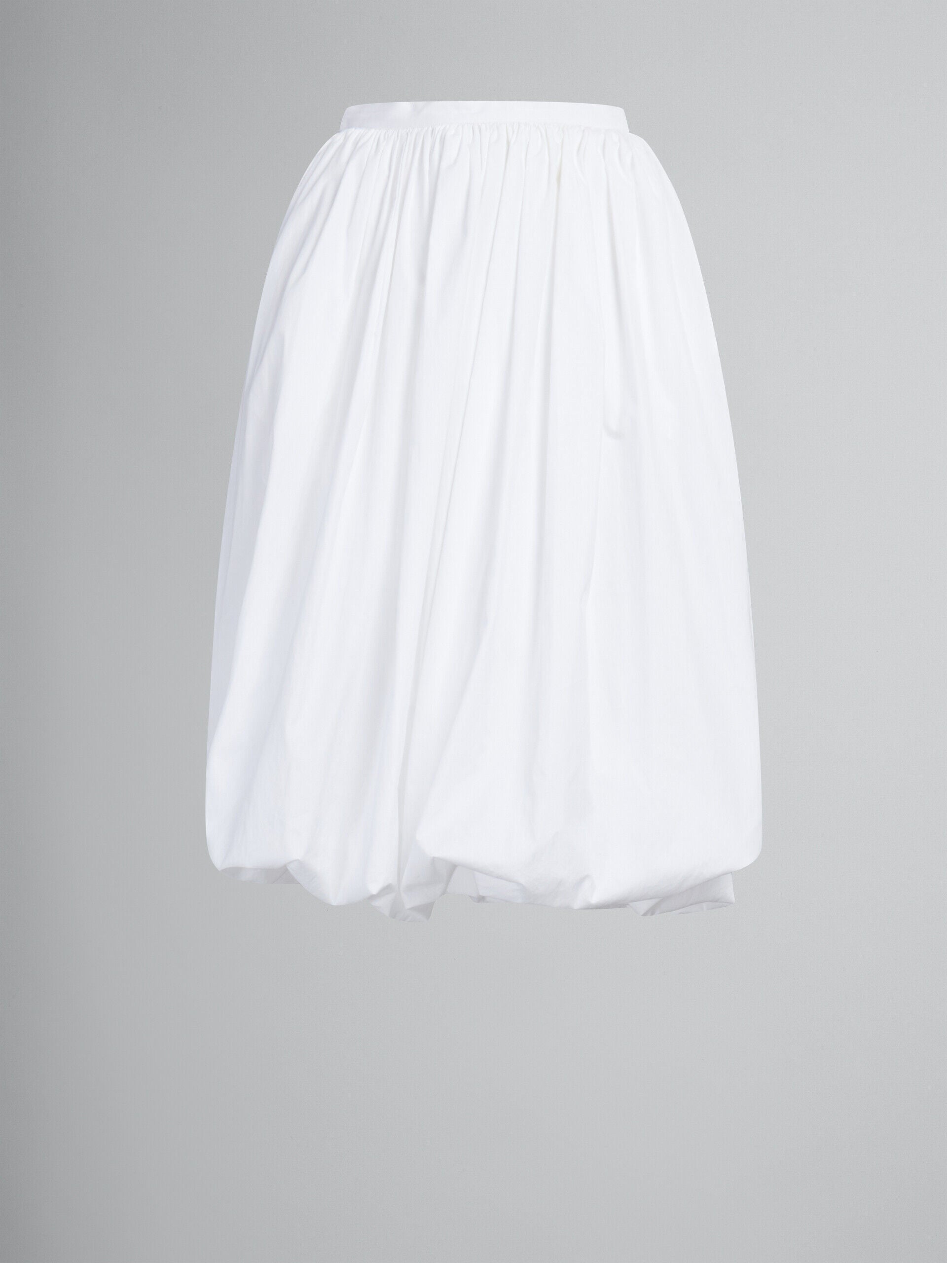 Marni White Fibres Midi Skirt