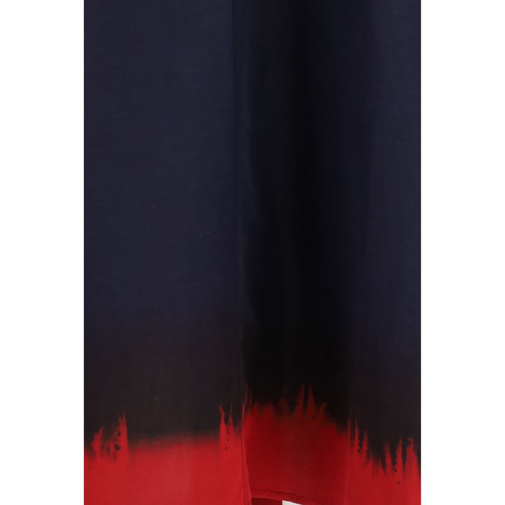 Tory Burch Blue Viscose Casual Dress