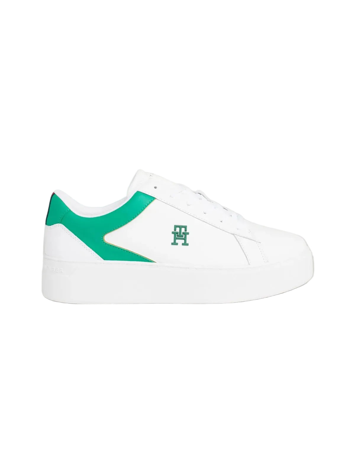 Tommy Hilfiger Platform Court Sneaker - White