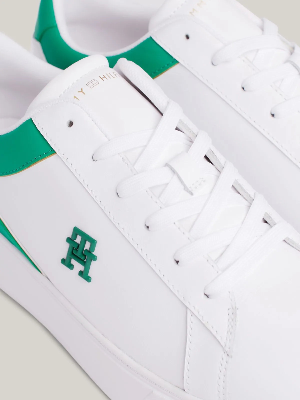 Tommy Hilfiger Platform Court Sneaker - White