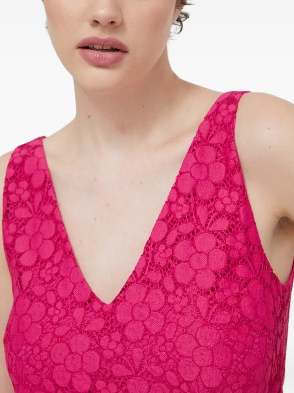 Desigual floral mini dress Pink