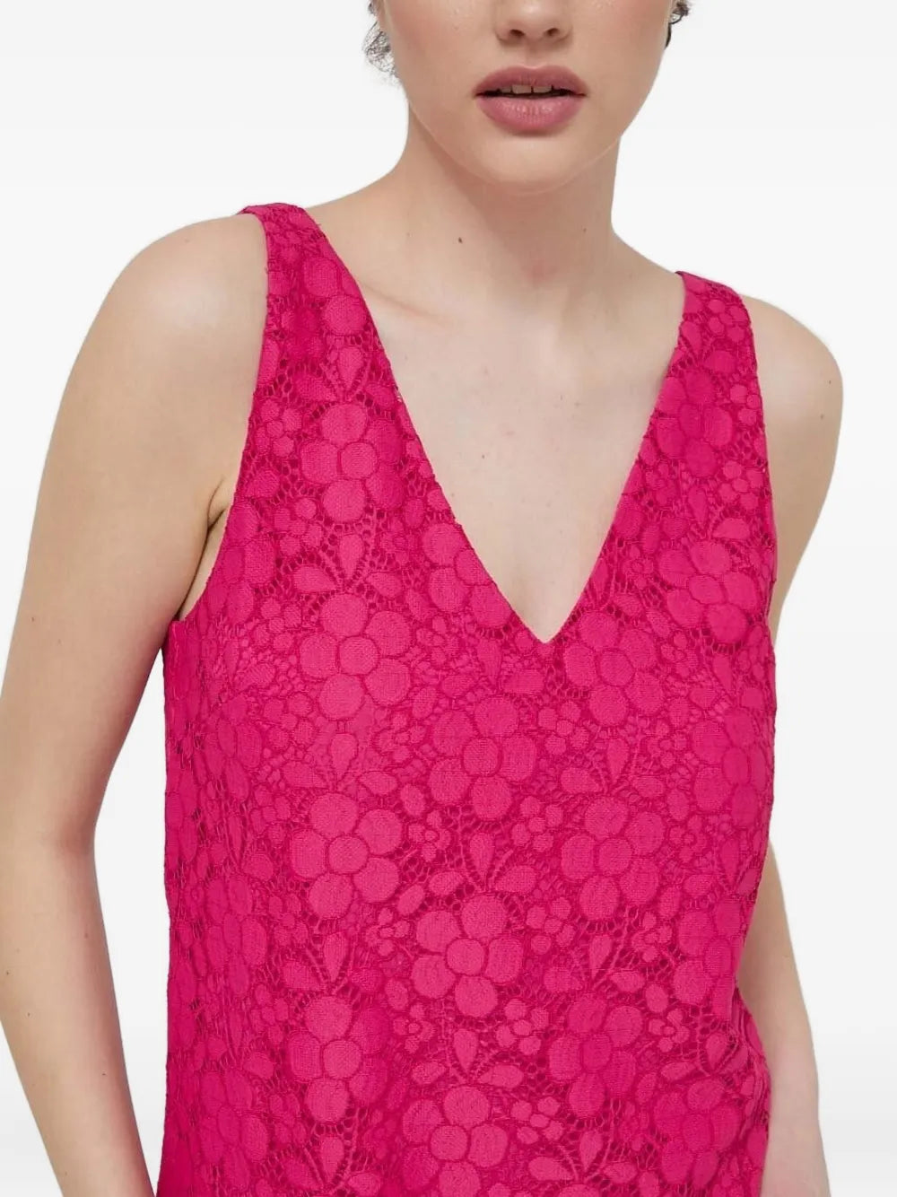 Desigual floral mini dress Pink