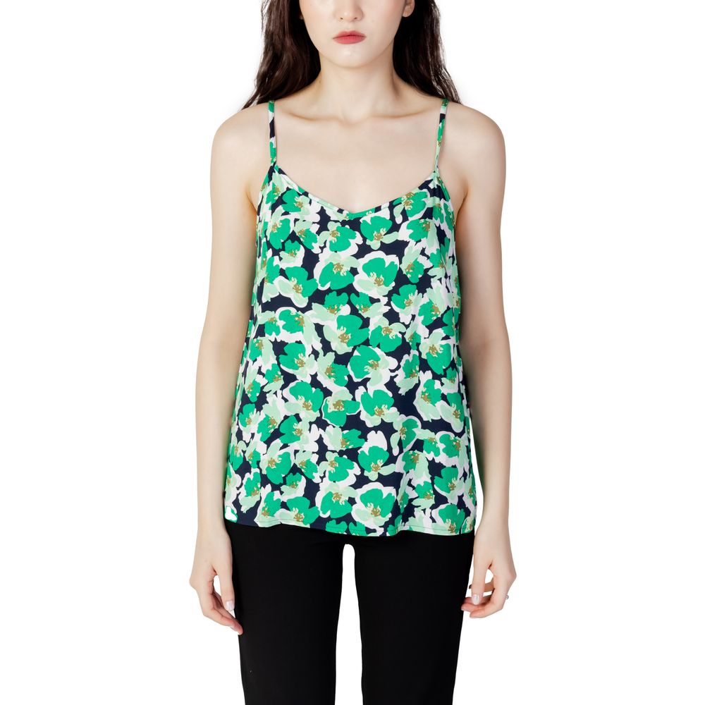 Jacqueline De Yong Bicolor Cotton Tank Tops