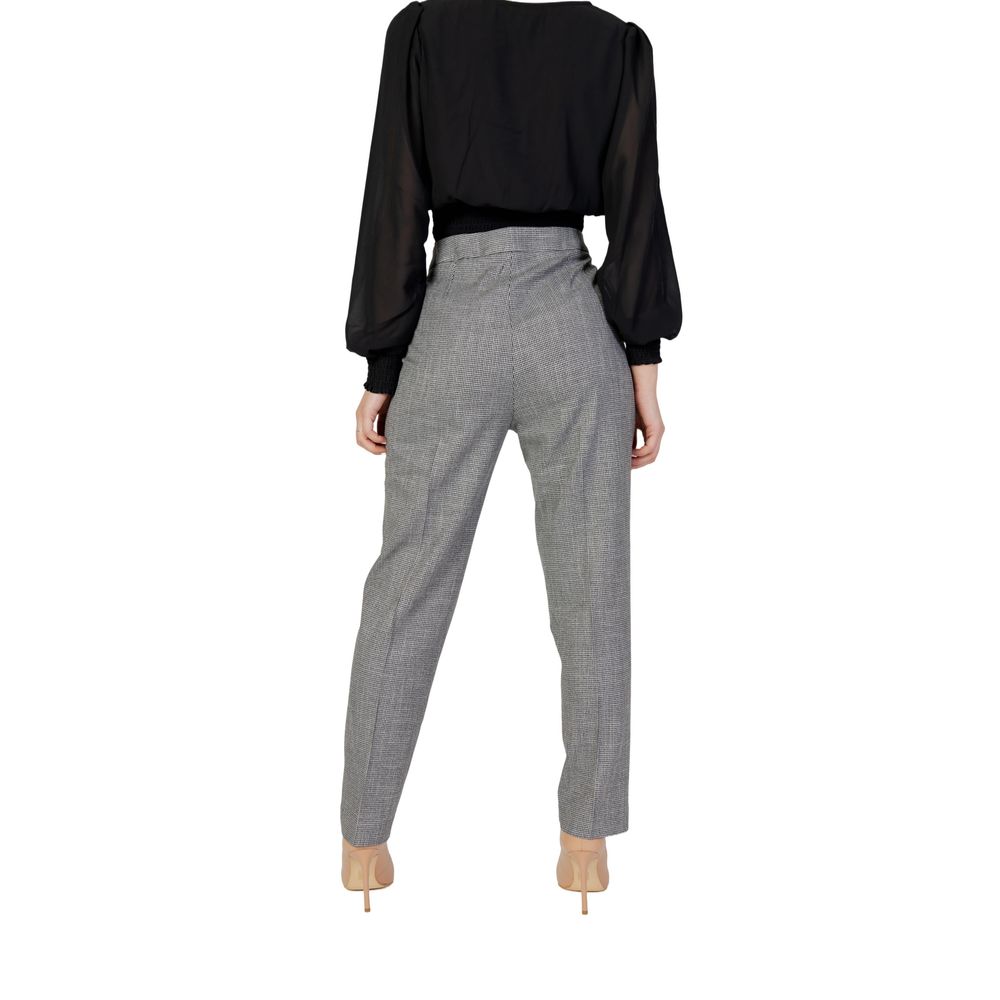Morgan De Toi Black Polyester Pants