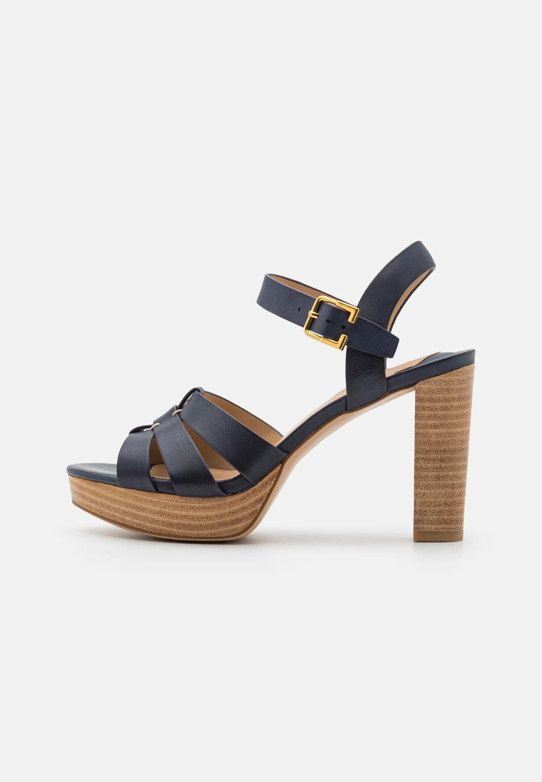 Ralph Lauren Blue Leather Sandal