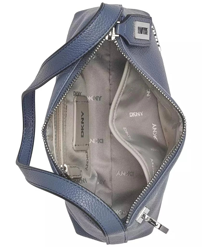DKNY Lena Top Zip Shoulder Bag – Blue