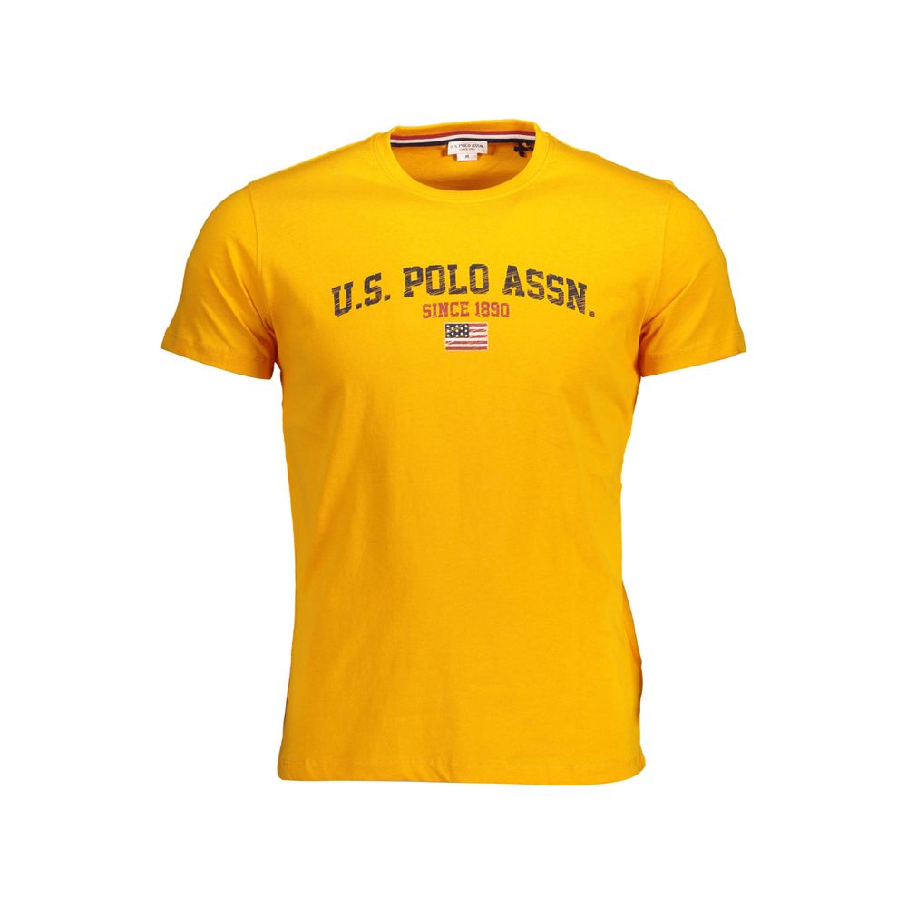 U.S. POLO ASSN. Arancione Cotton Men's T-Shirt