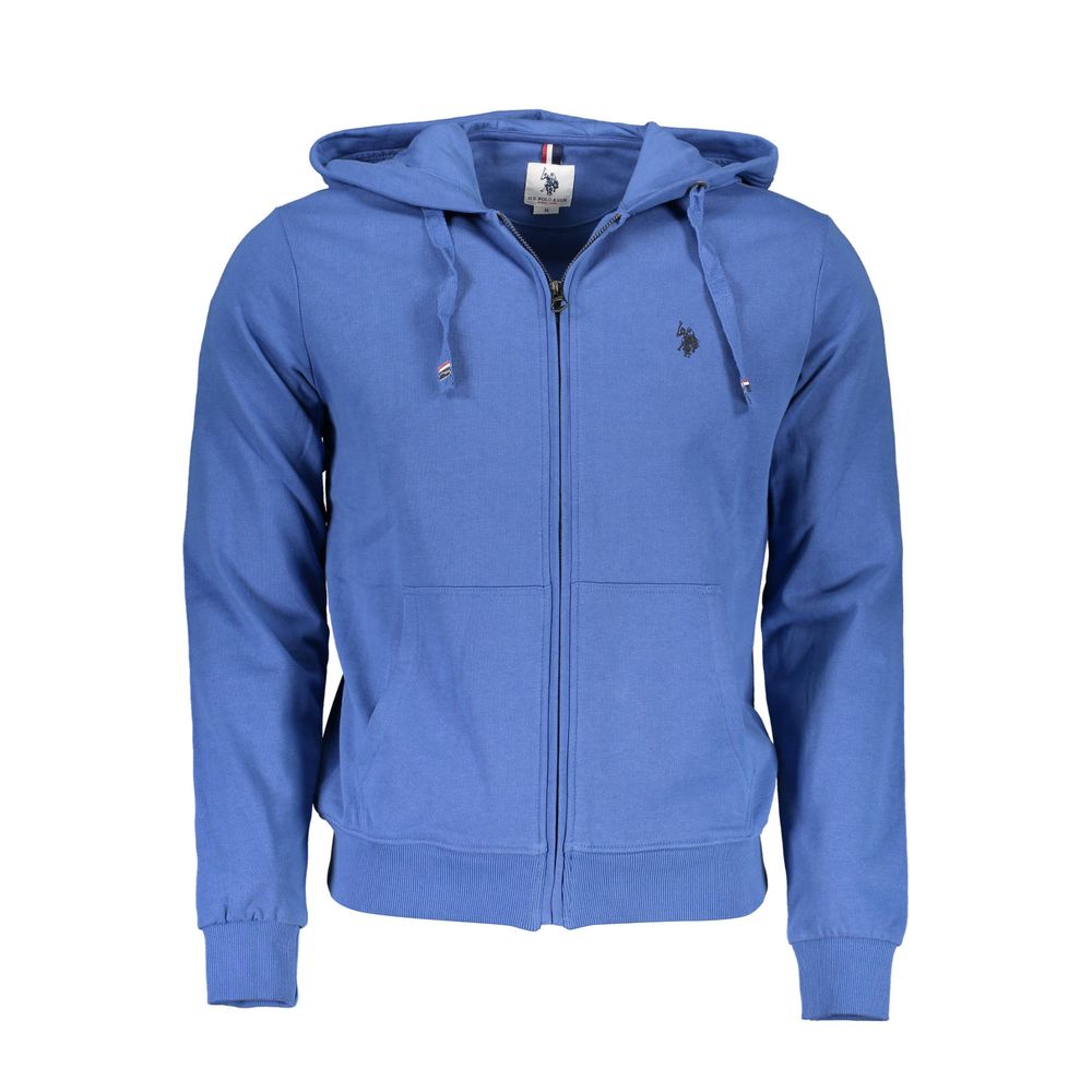 U.S. POLO ASSN. Blue Cotton Men's Hoodie
