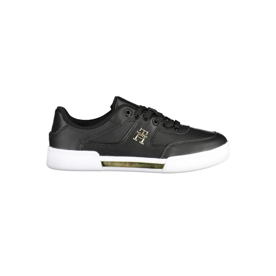 Tommy Hilfiger  Black Polyester Women Sneaker