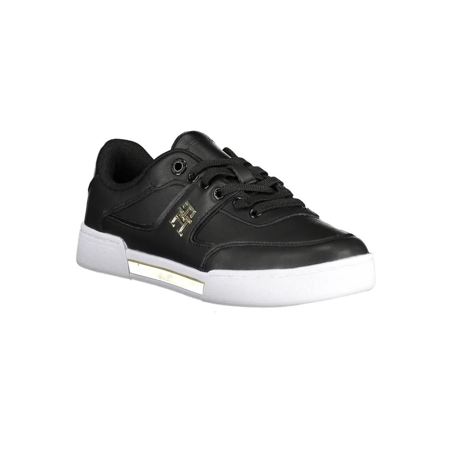 Tommy Hilfiger  Black Polyester Women Sneaker