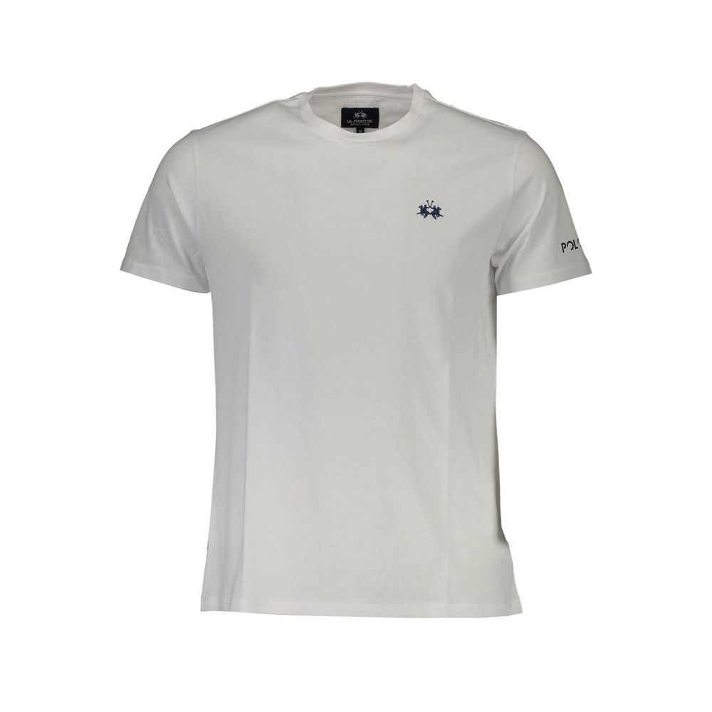 La Martina White Cotton Men's T-Shirt