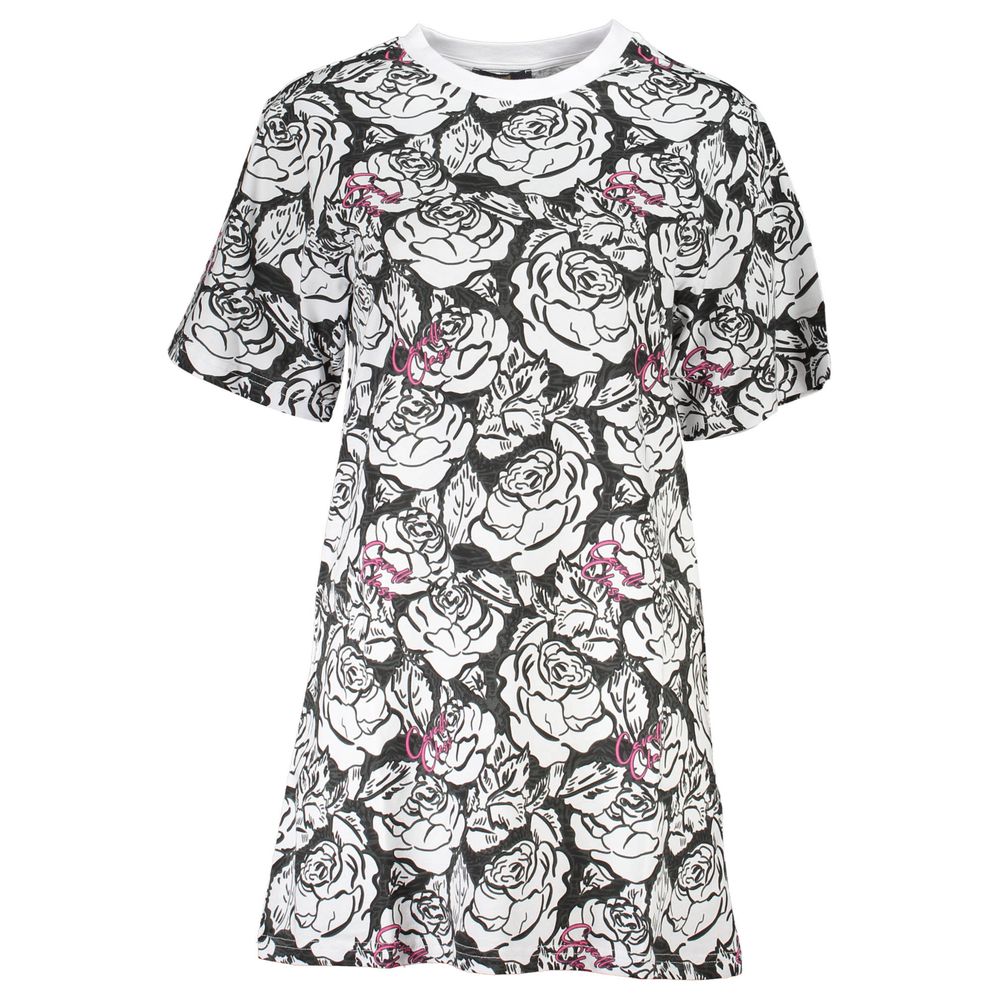 Cavalli Class "Bianco Cotton Women's Dress"