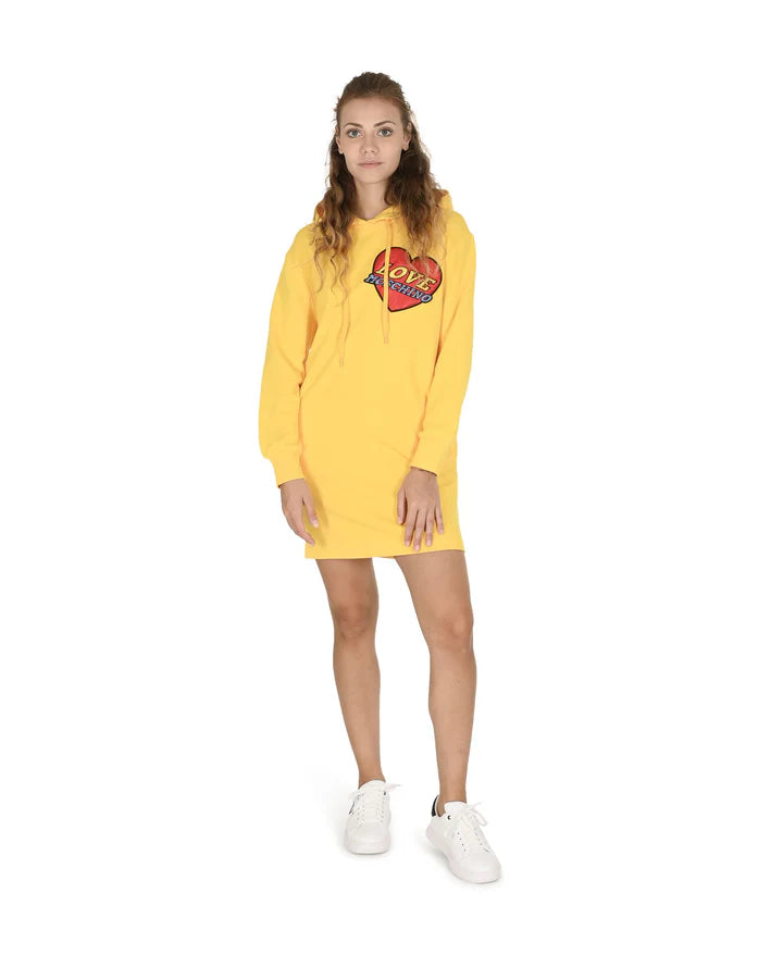 Love Moschino Womens Dress YELLOW