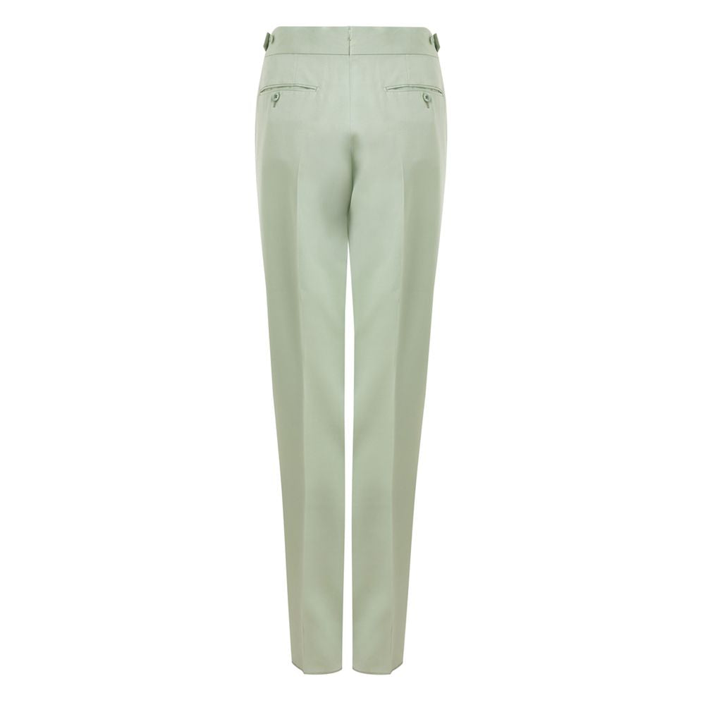 Tom Ford Green Viscose Chino Pants
