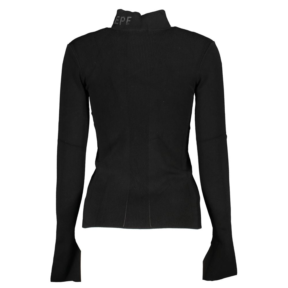 Patrizia Pepe "Nero Lyocell Female Sweater"