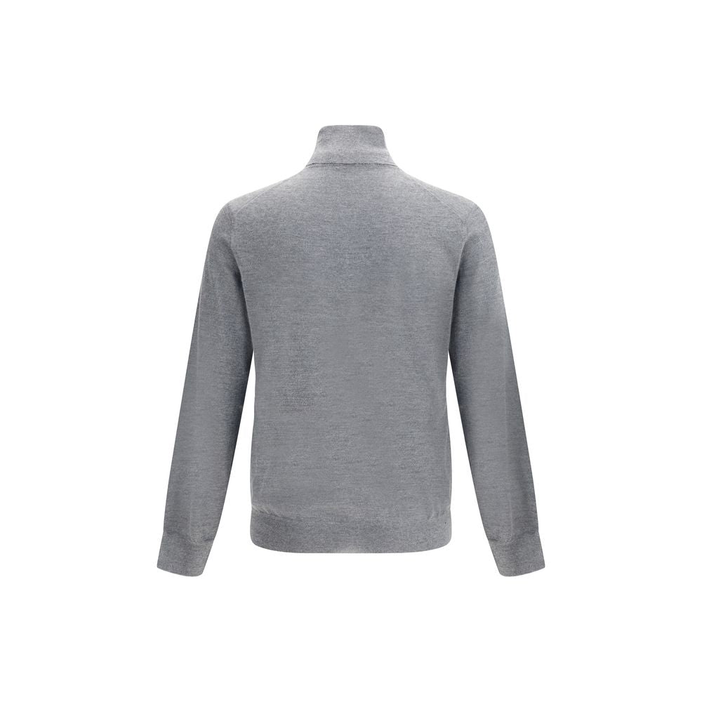 Brunello Cucinelli Gray Cashmere Sweater