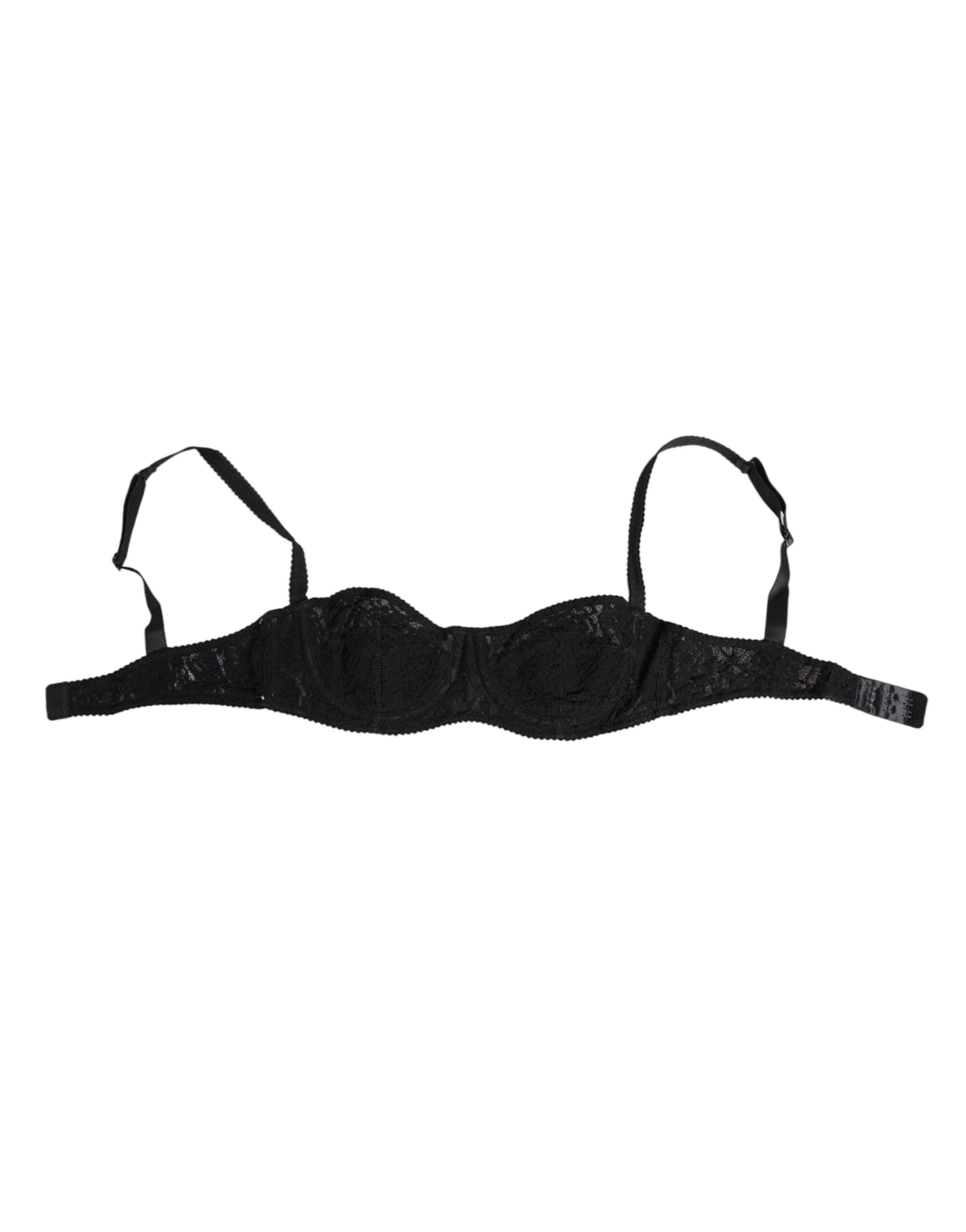 Dolce & Gabbana Black Lace Underwire Bra Lingerie Underwear
