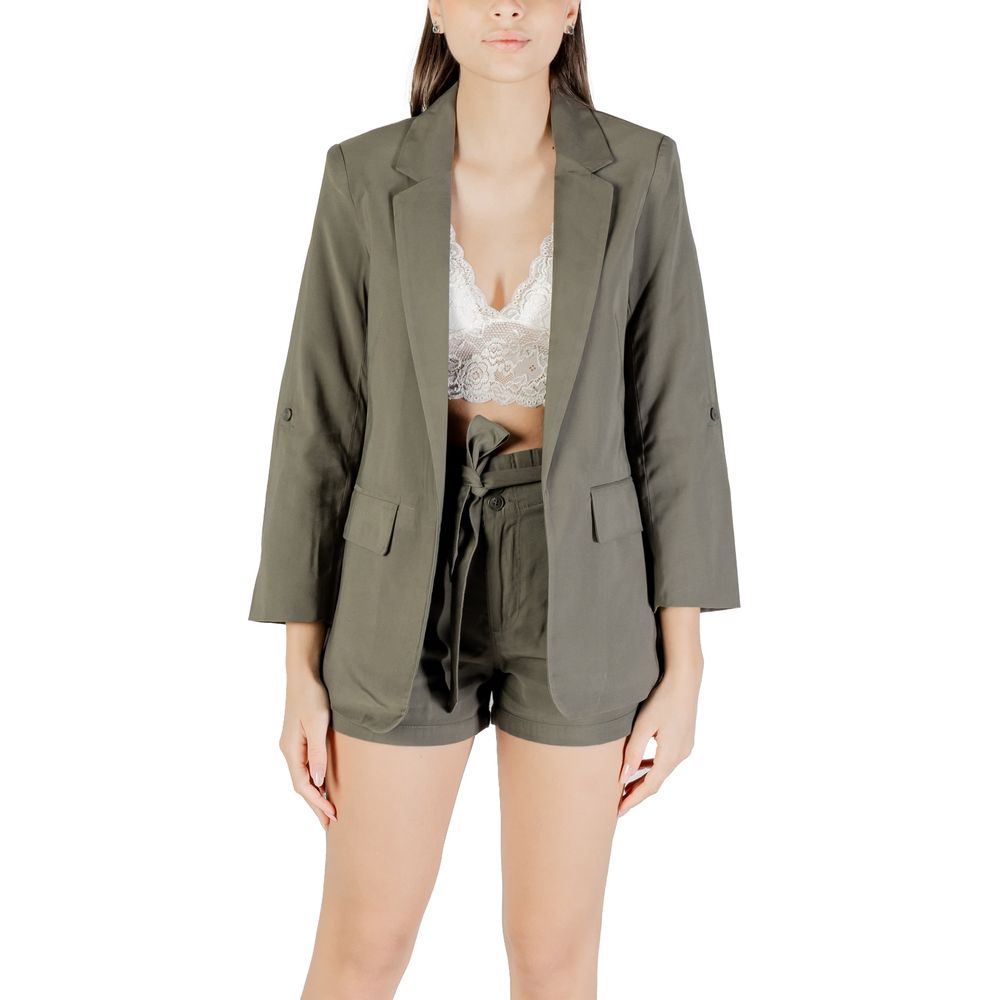 Only Green Viscose Blazer