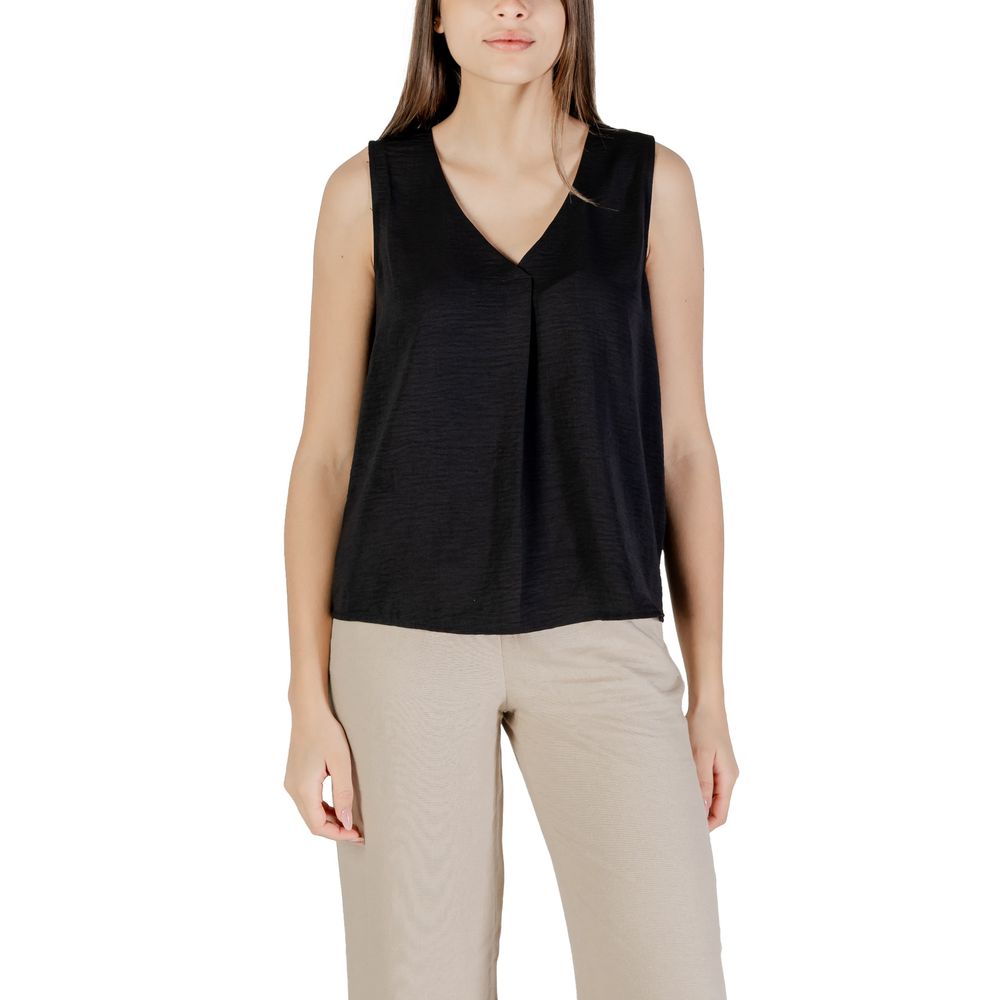 Only Black Recycled Polyester Tank Tops