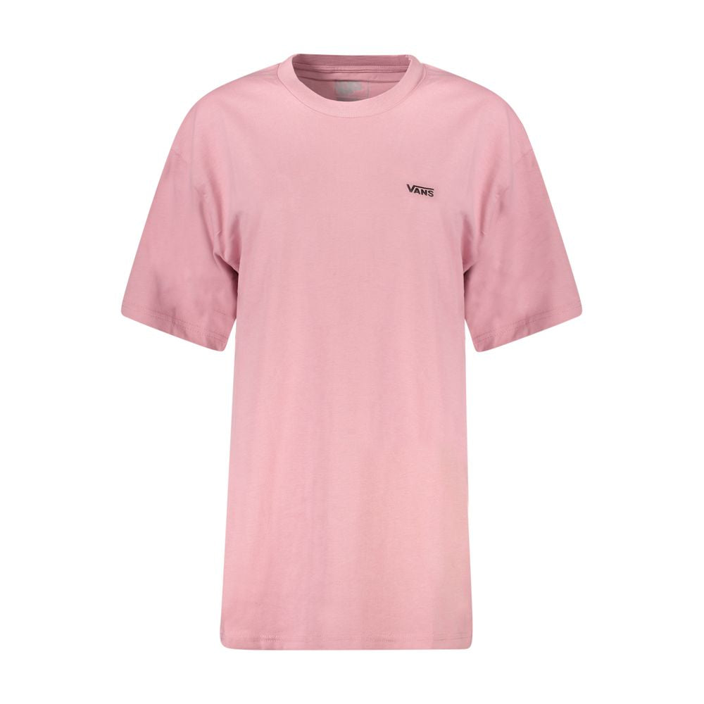 Vans Rosa Cotton Women T-Shirt