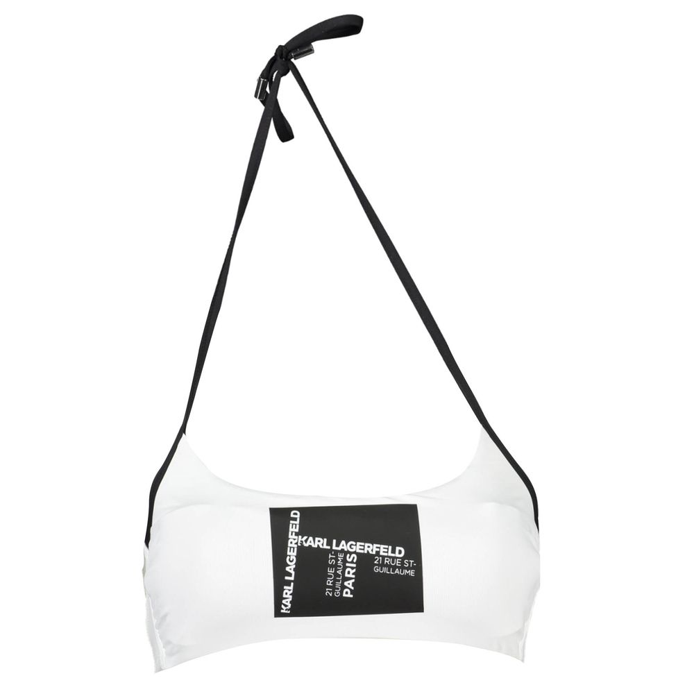 Karl Lagerfeld White Polyamide Women's Swimsuit